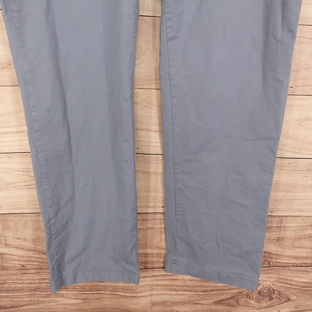 Joseph Abboud Chino Pants Mens 44x34 Blue Modern Fit Stretch Flat Front Cotton - Picture 3 of 9